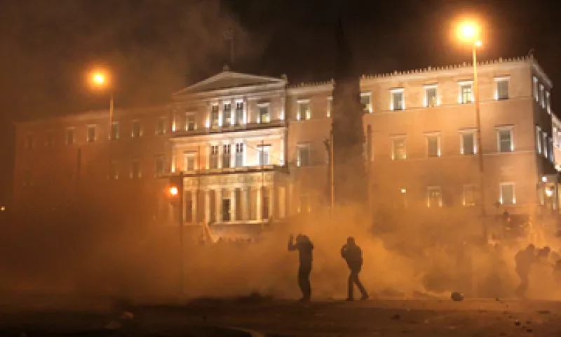 Los enfrentamientos estallaron por todo el centro de Atenas. (Foto: AP)