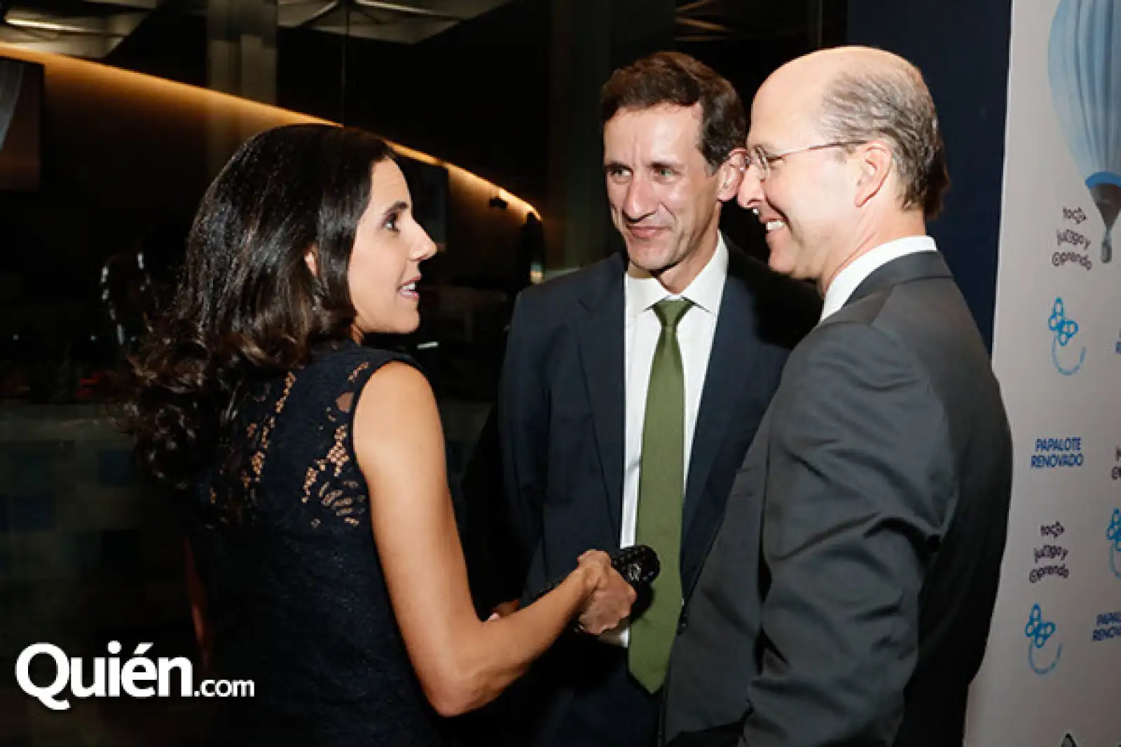 Lili Haua, Víctor Legorreta y Alex Van