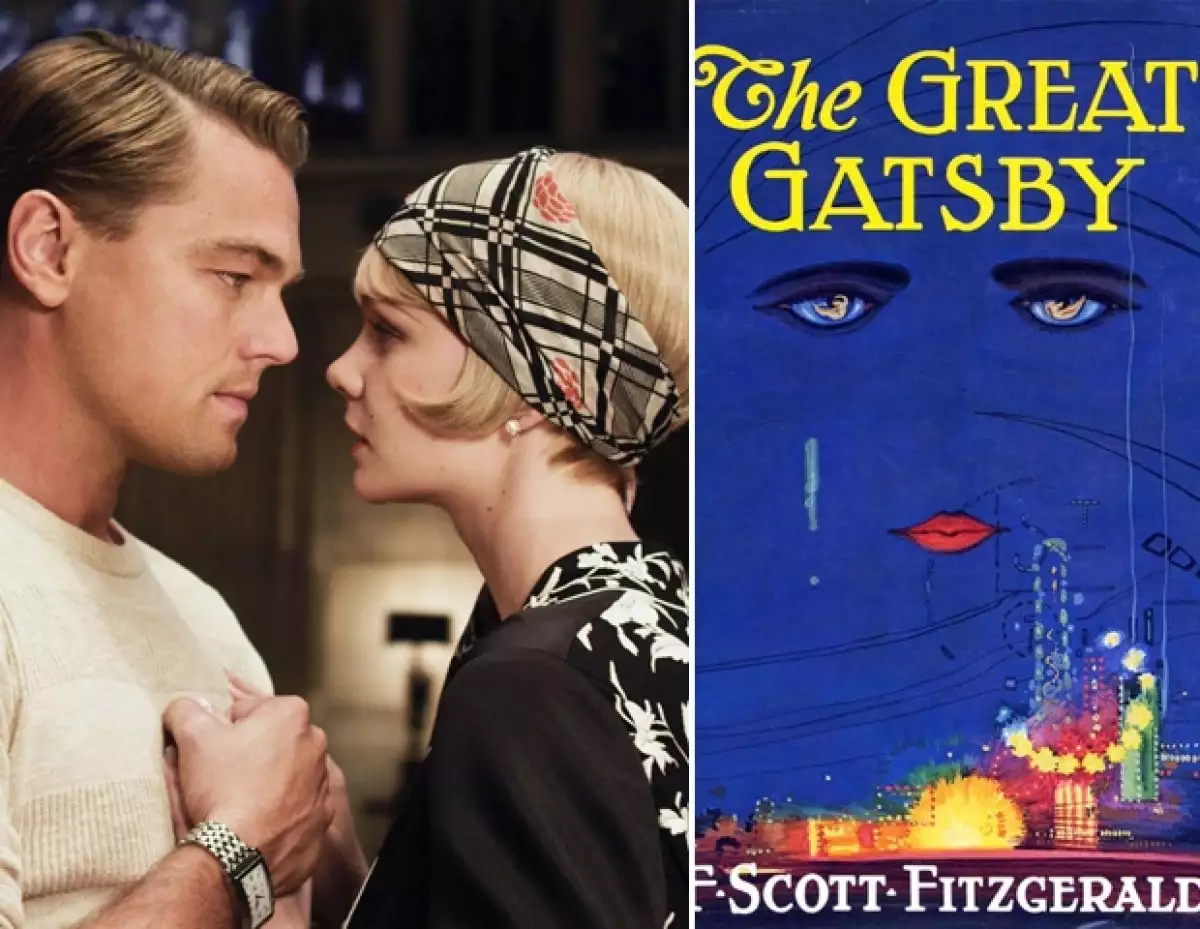 DiCaprio y Carey Mulligan en The Great Gatsby