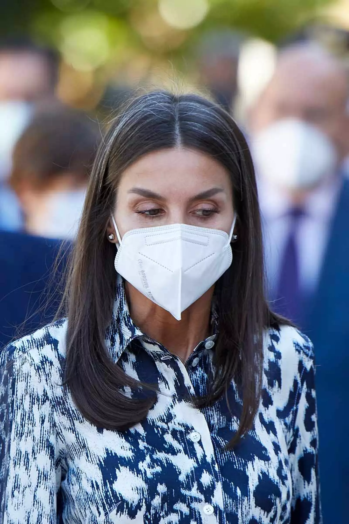 Letizia de España ha dejado de retocarse las canas desde hace unos meses.