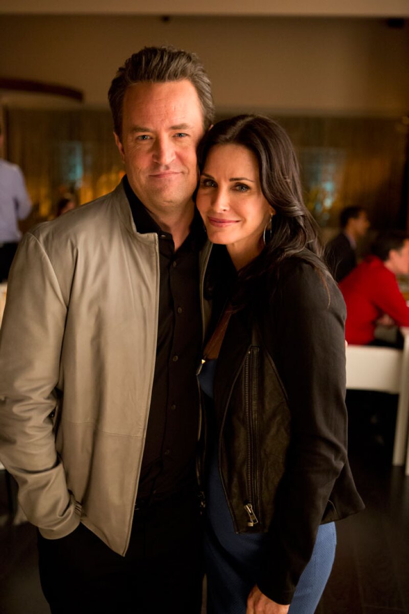 Aseguran que Courteney Cox y Matthew Perry están saliendo