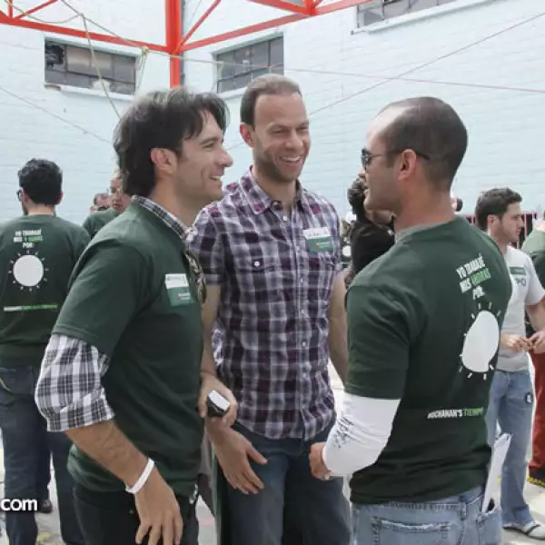 Leonardo de Lozanne, Luis Roberto Alves y Juan Pablo Molinar