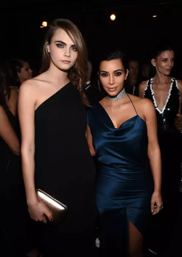 Cara y Kim fueron invitadas a la gala Film + Arts en Los Ángeles a la que acudieron cientos de celebridades hollywoodenses.