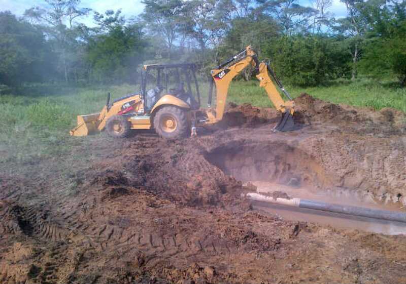 Construcci�n ducto
