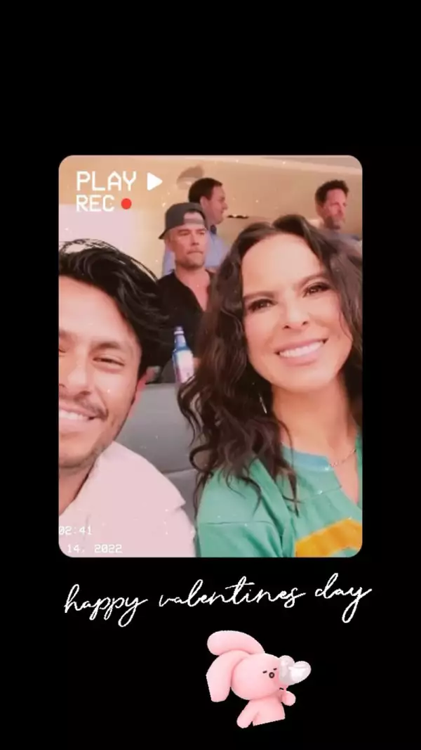 Kate del Castillo y su novio Edgar Bahena cumplen un año 