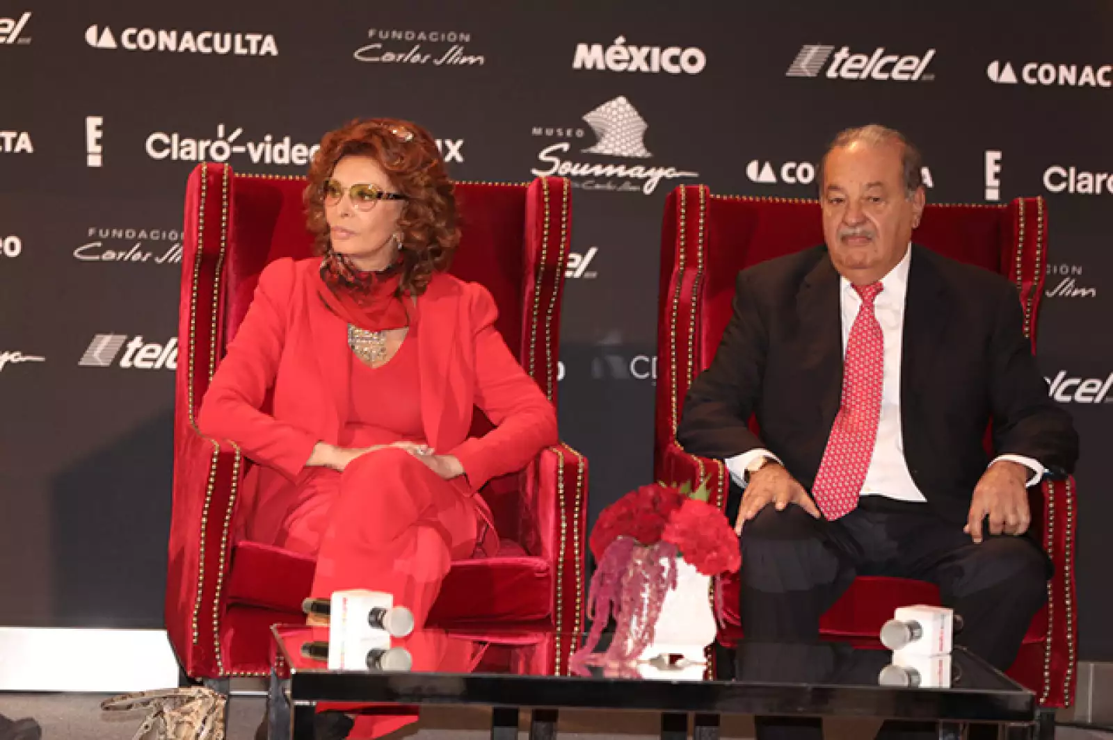 Sophia Loren,Carlos Slim