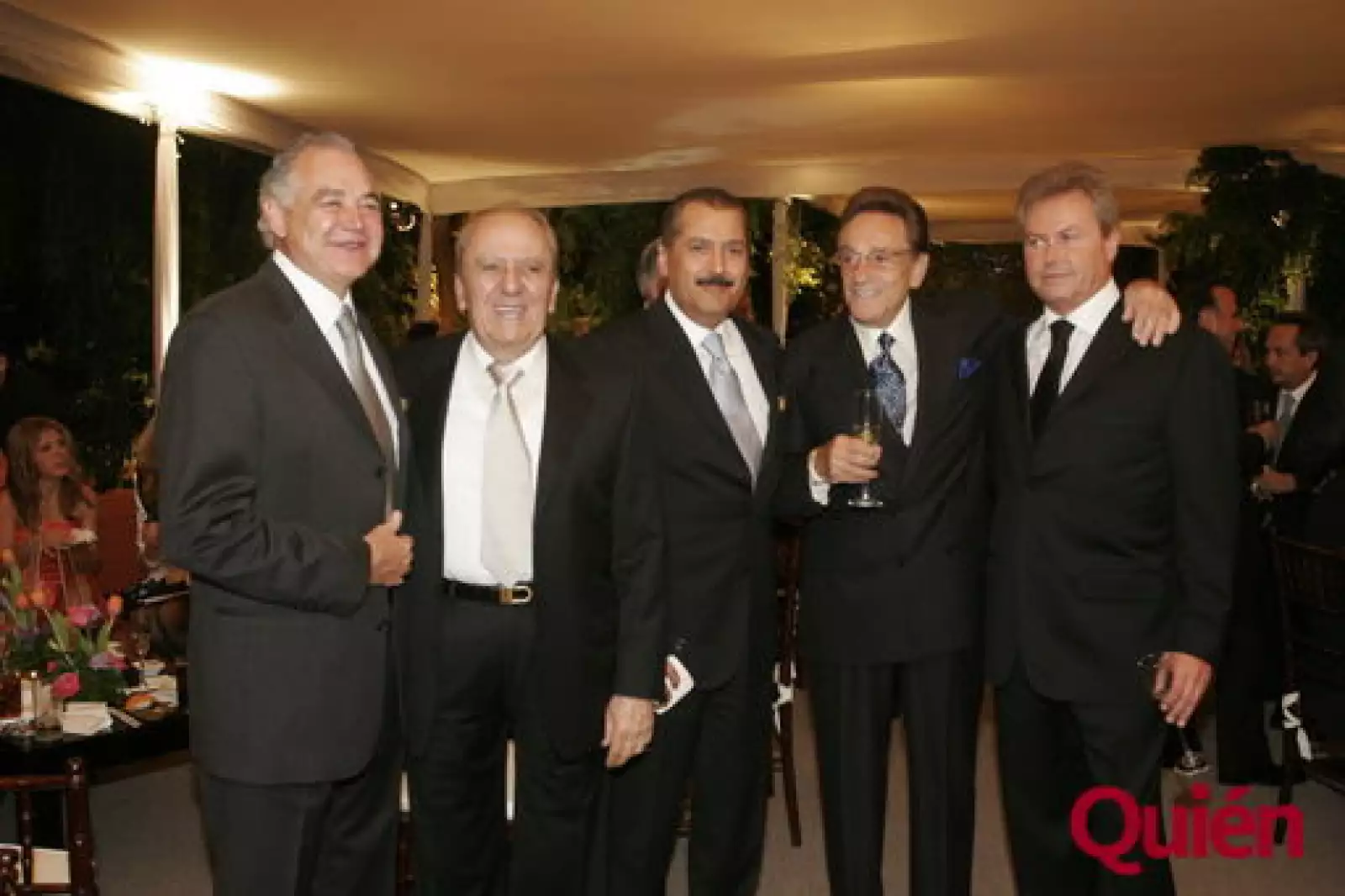 Raúl Salinas, José Chedraui, Manlio Fabio Beltrones, Emilio Checa, Ricardo