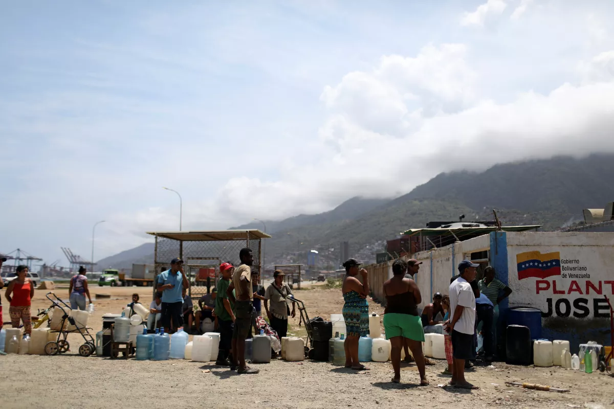 Venezuela agua apagón