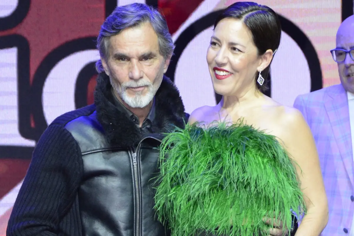 Humberto Zurita y Stephanie Salas