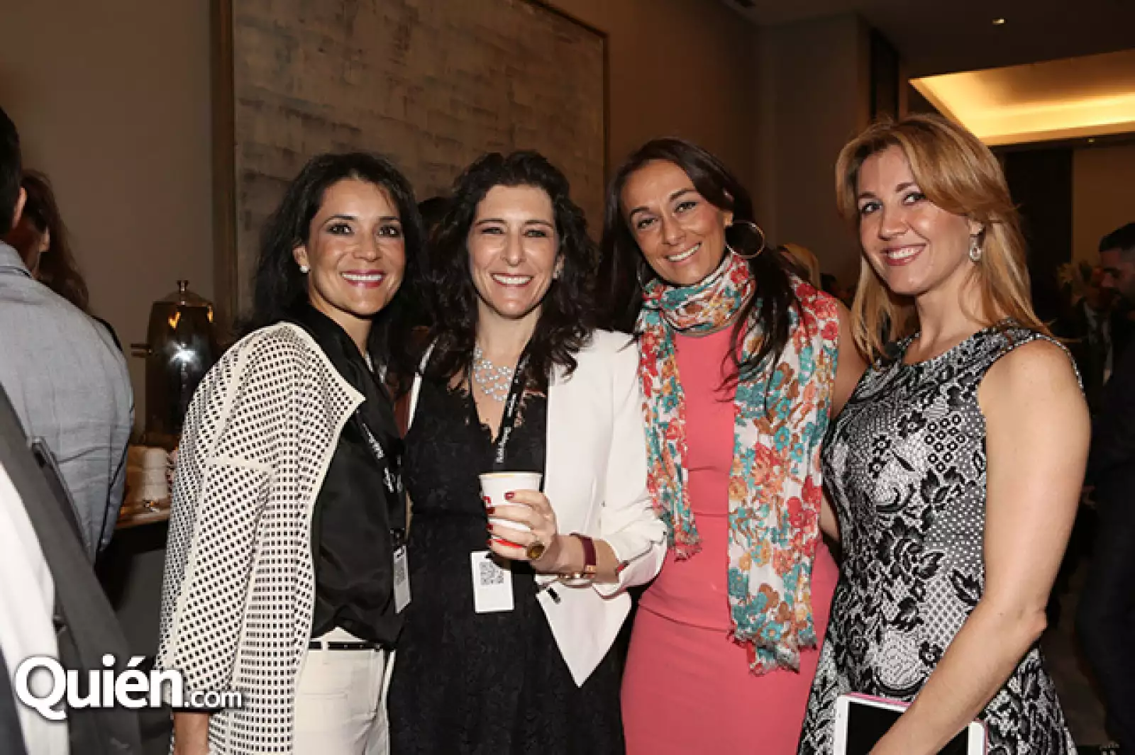 María Landa, Tanya Moss, Jeanette Yedia y Desireée Navarro
