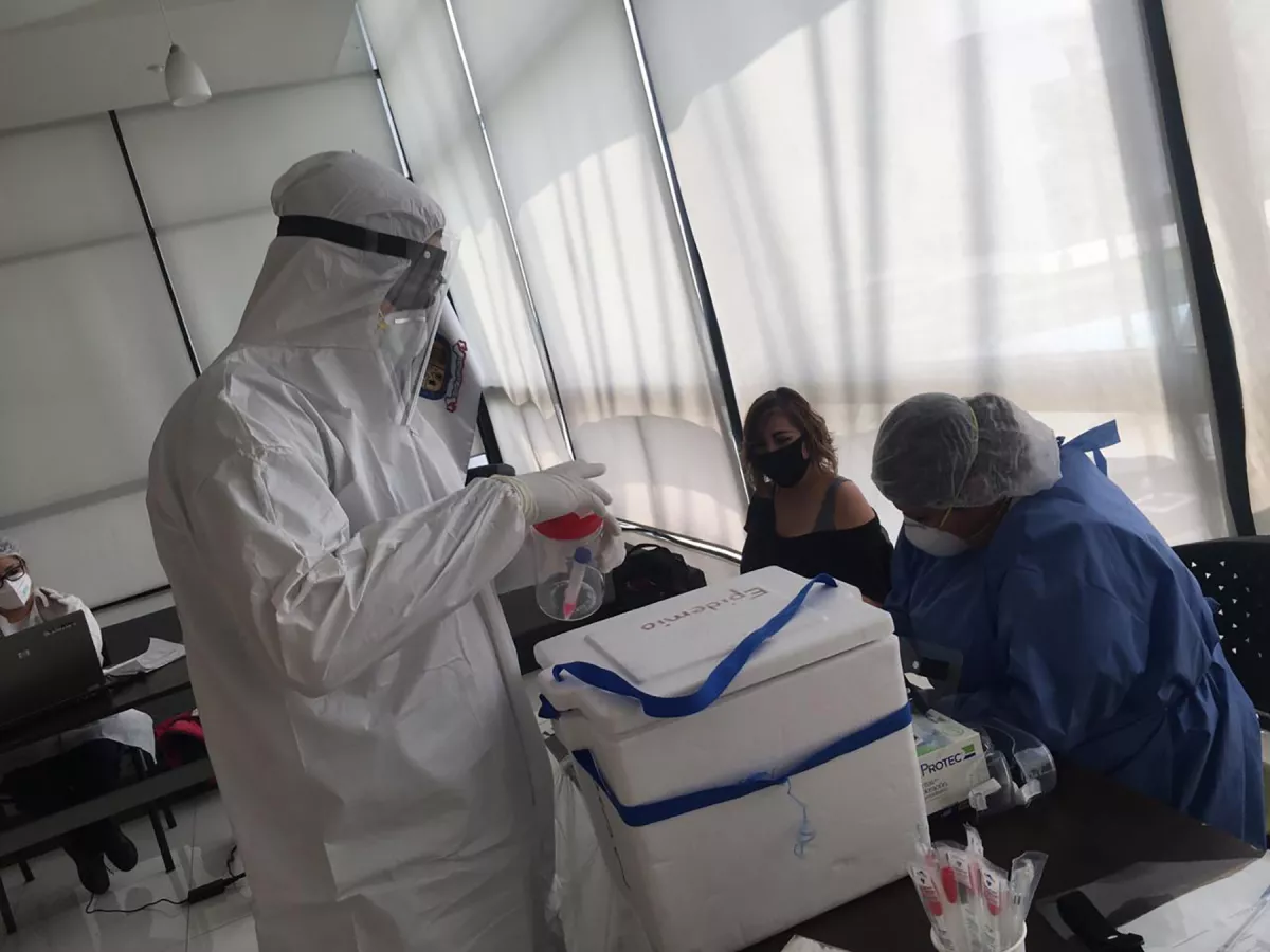 Pruebas de COVID-19 en Nuevo León