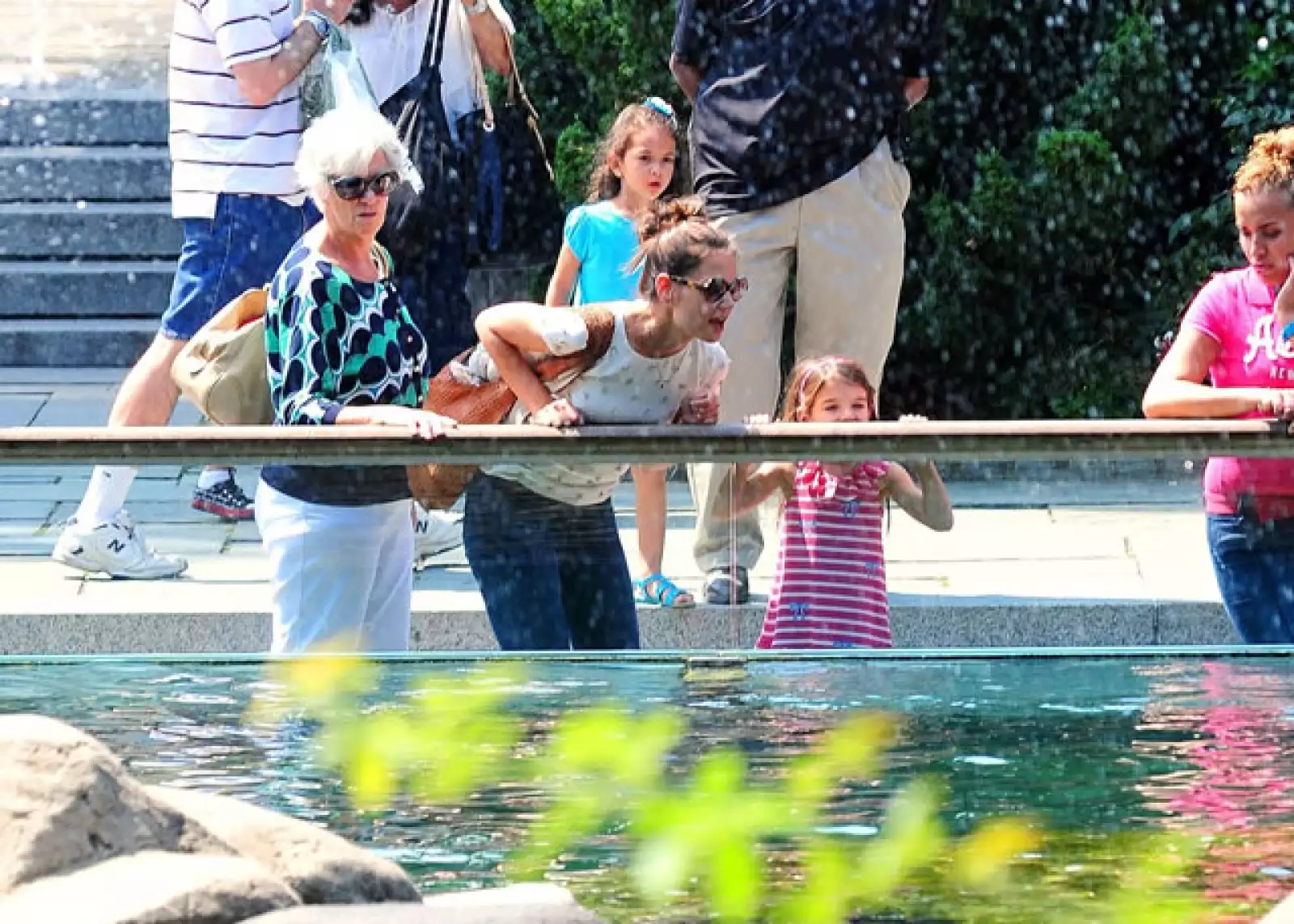 Hace unas semanas Katie, su mamá y Suri acudieron al zoo de Nueva York.