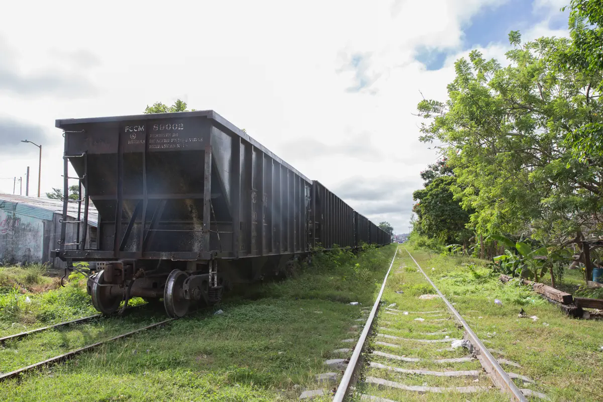 Así luce hoy la zona donde se construirá la Estación Escárcega