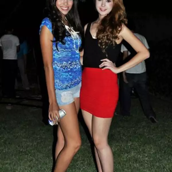 Melissa Chavarría y Stephanie de Hoyos