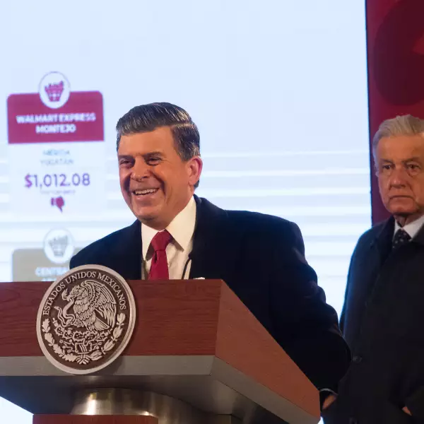 Ricardo Sheffield con AMLO
