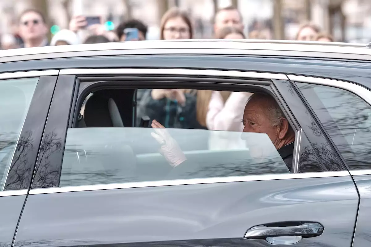 El rey Carlos III de Inglaterra
