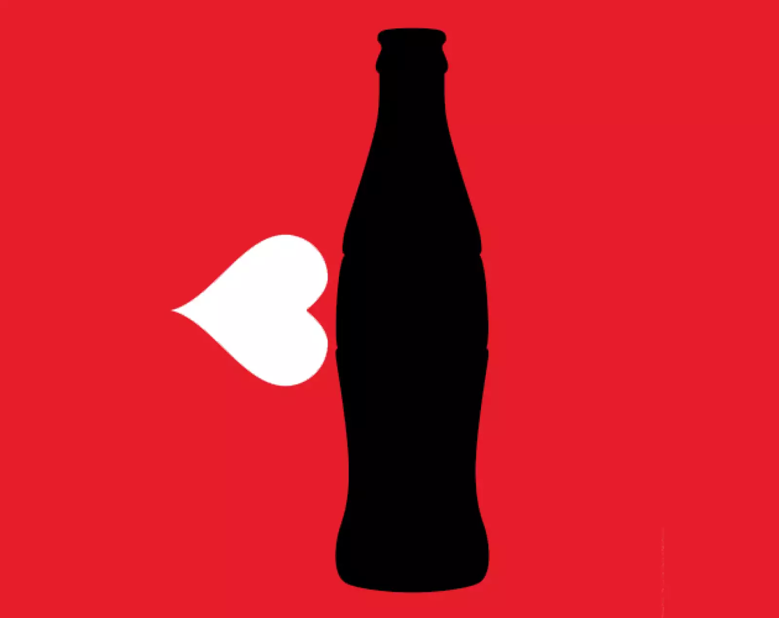 Mash-Up de la botella Coca-Cola