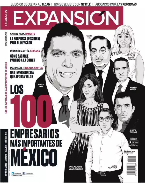 Los 100 empresarios más importantes de México