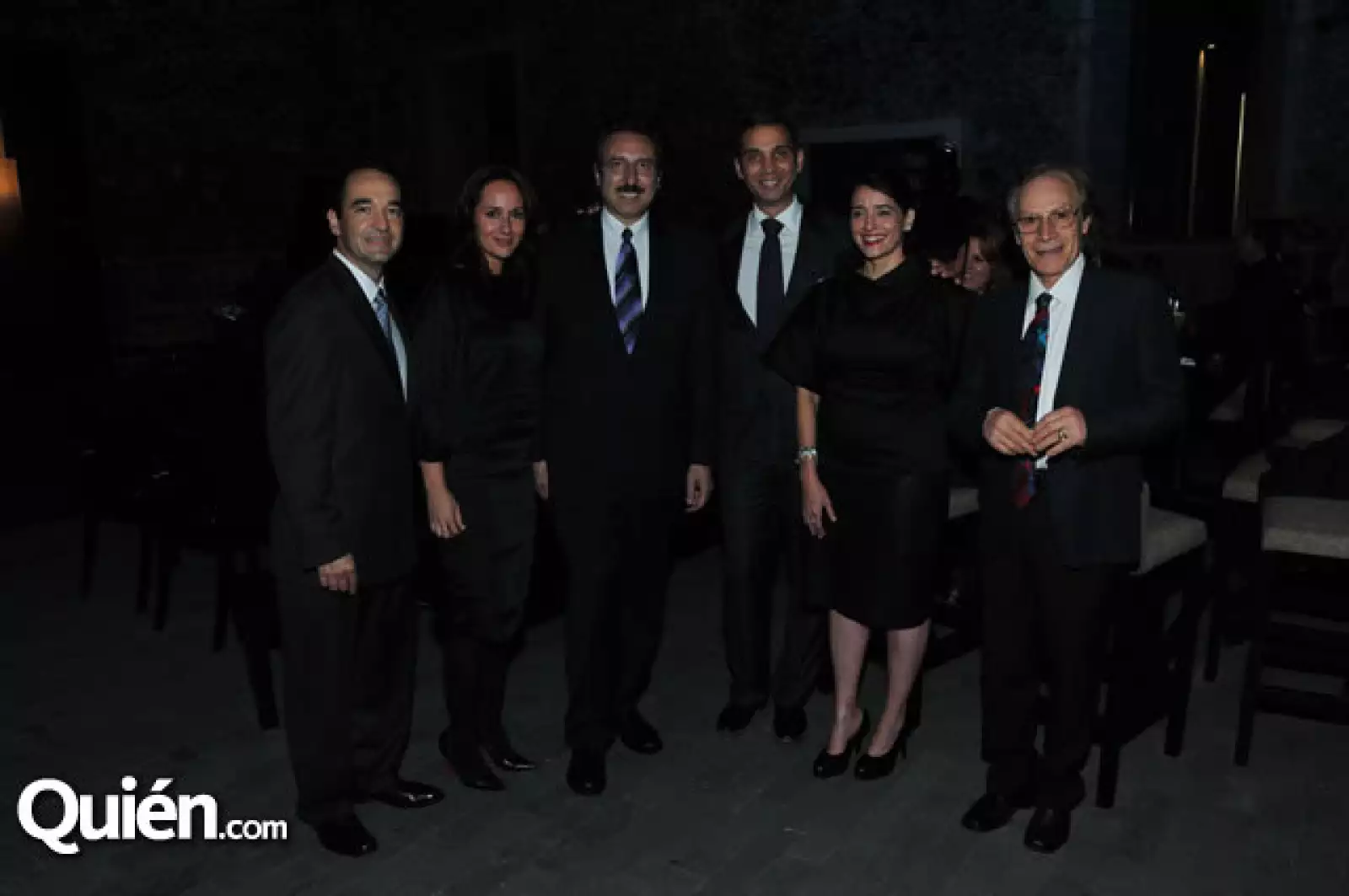 Óscar Vélez, Dalia de Vélez, Andrés Blaisten, Boris Hirmas y Taiyana y Rodrigo Pimentel