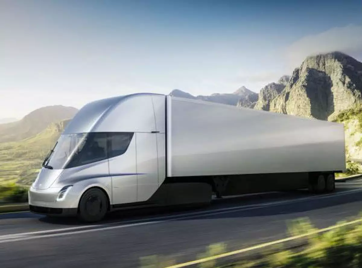 Cami�n el�ctrico Tesla