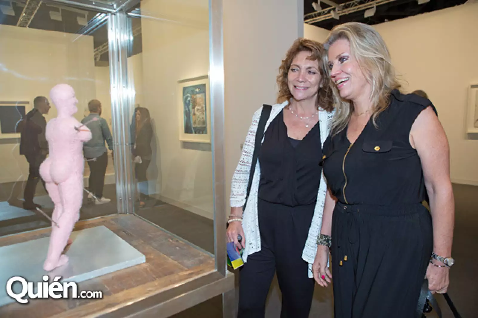 Mariana Loria y Glenda Hecksher