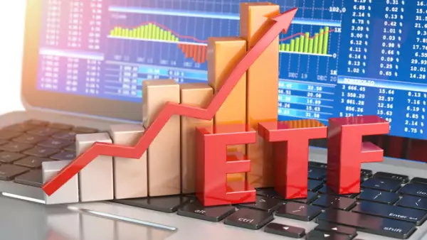 Letras ETF, exchange-traded fund, o fondo de inversión cotizado en español.