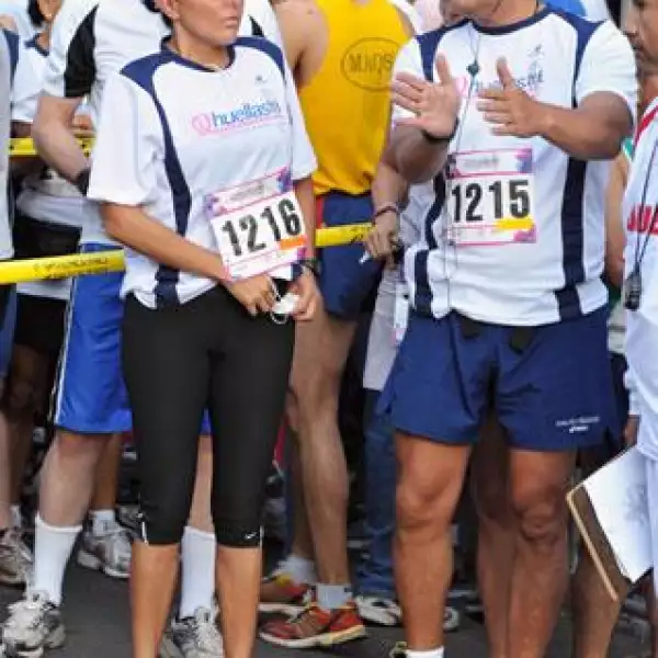 Alejandra Barrales y César Nicholson