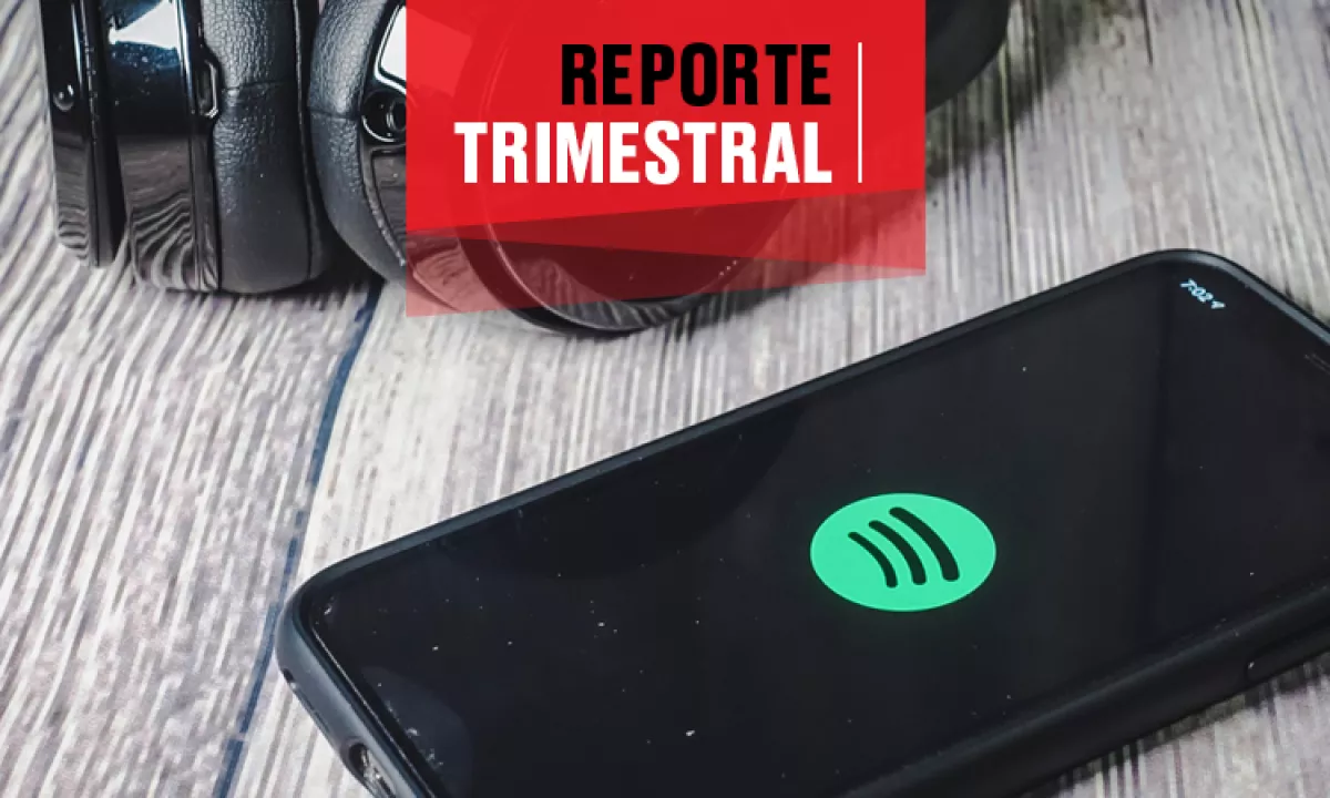 Spotify reporte trimestral