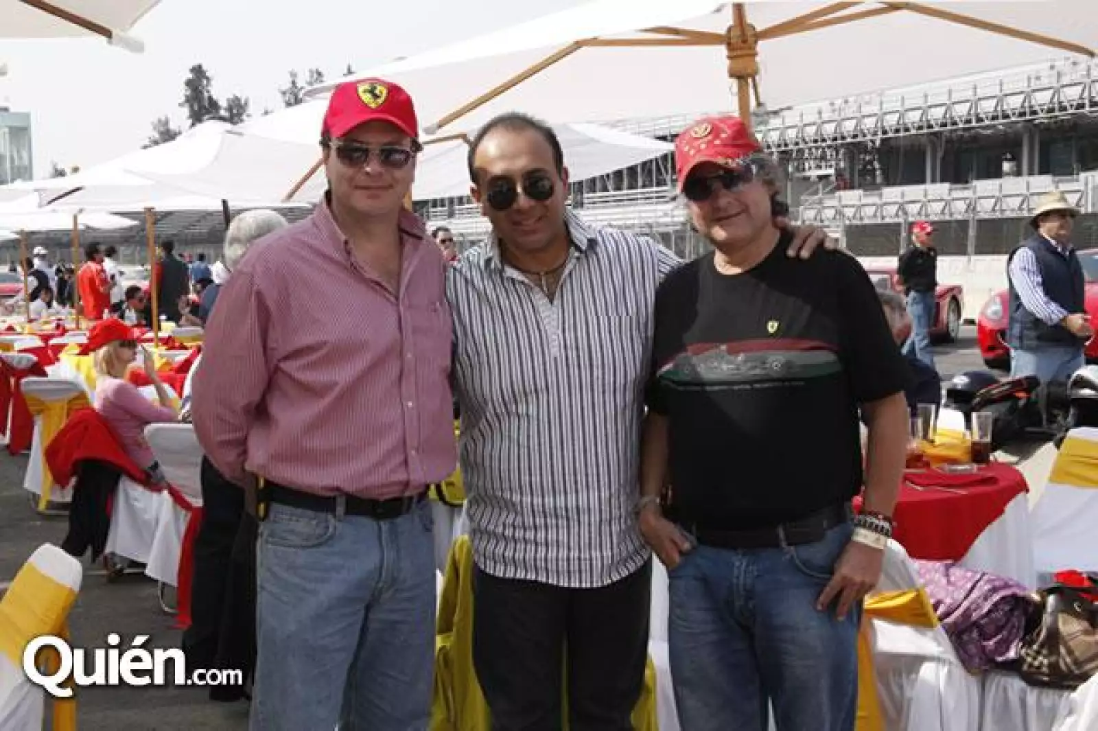 Juan Carlos Tejedo,Juvenal de la Torre y Federico Rivera