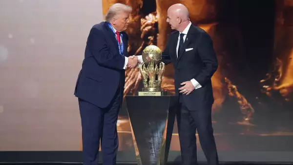President Trump Attends World Cup Draw At Kennedy Center