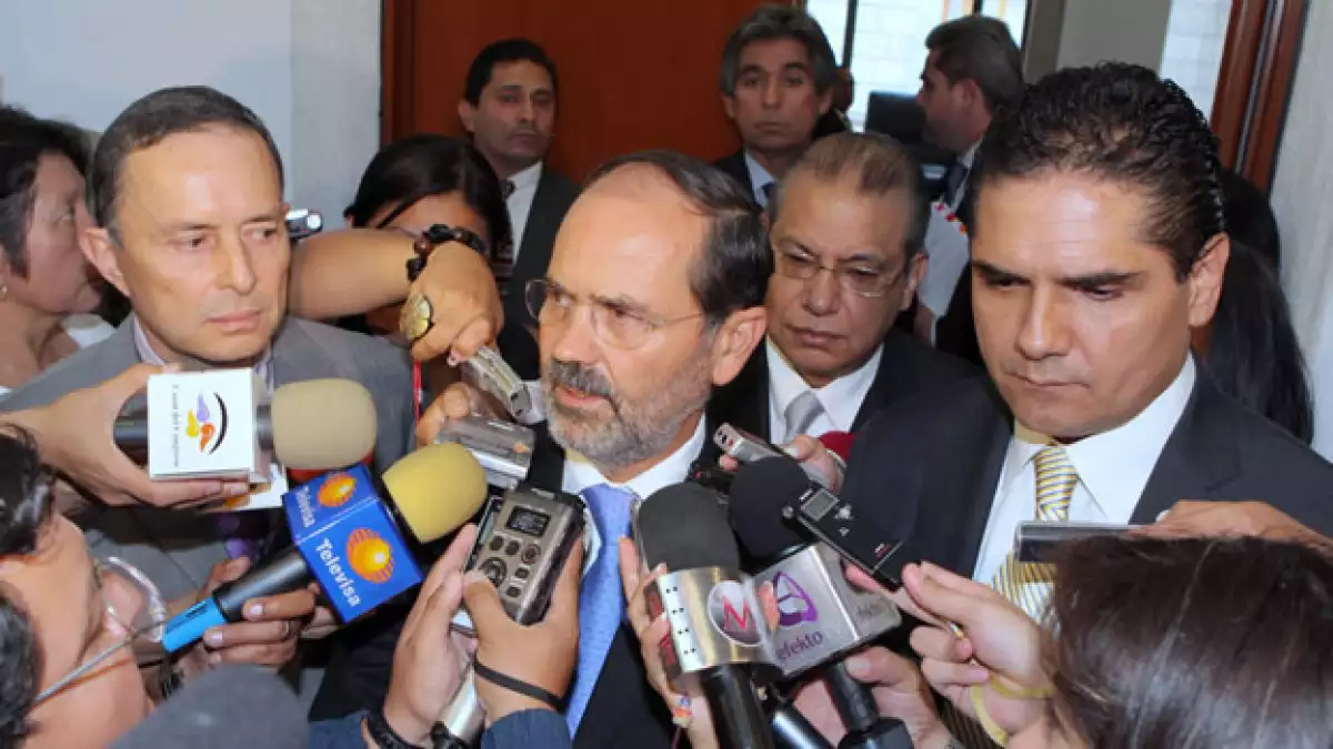 Fernando Castro, PRi, Gustavo Madero, PAN y Silvano Aureoles, PRD