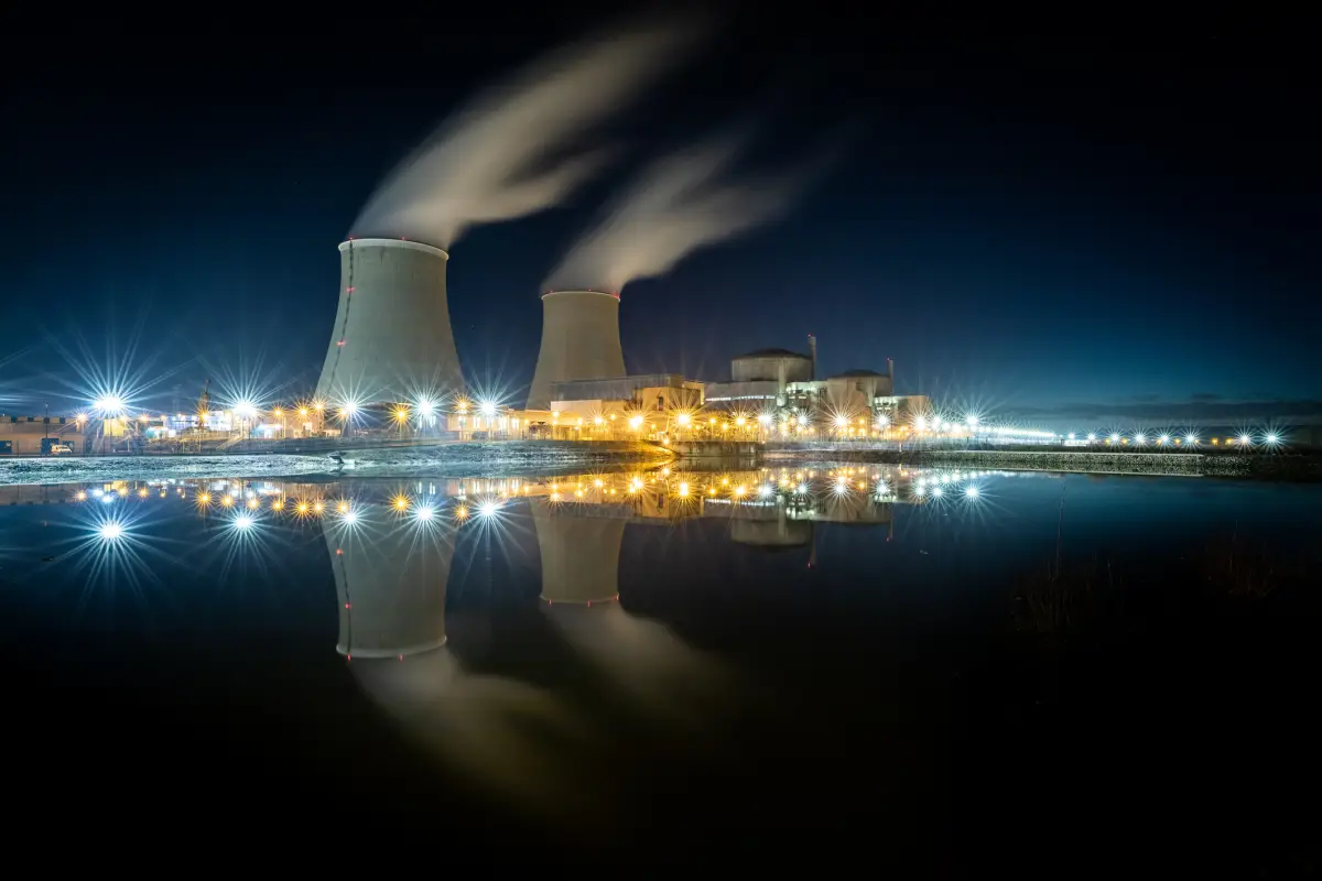 La mayoría de las centrales nucleares se concentran en Francia. 