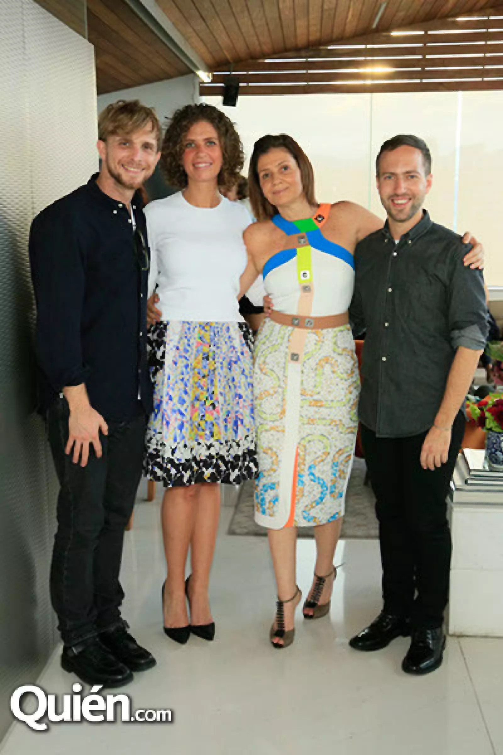 Christopher de Vos,Lucy Aiza,Lucille Hajj y Peter Pilotto
