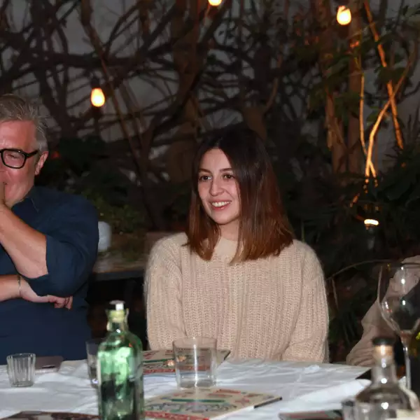 Nils Bernstein, Sofía Cortina y Andrea Tejeda