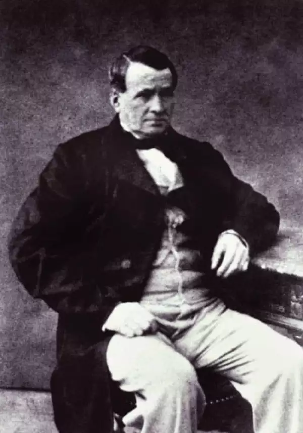 Foto de Thierry Hermès, fundador de la casa de moda Hermès.