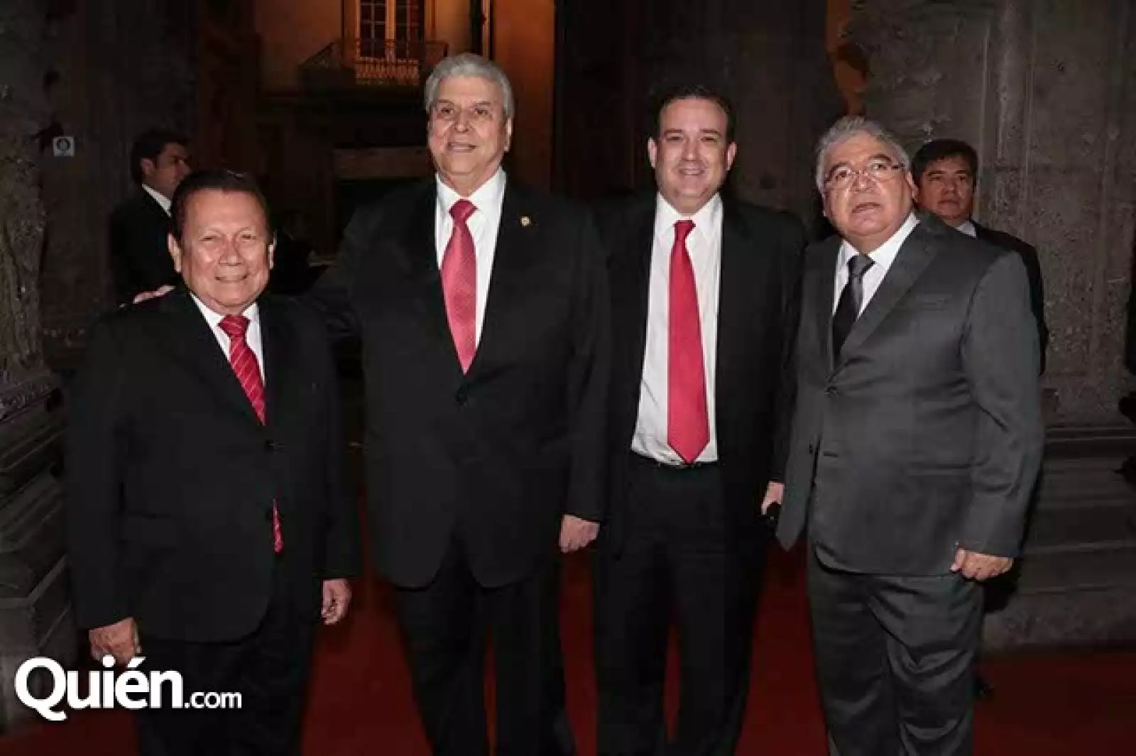 Abelardo Carrillo,Carlos Aceves,Sebastián Fernández y Gerardo Cortez