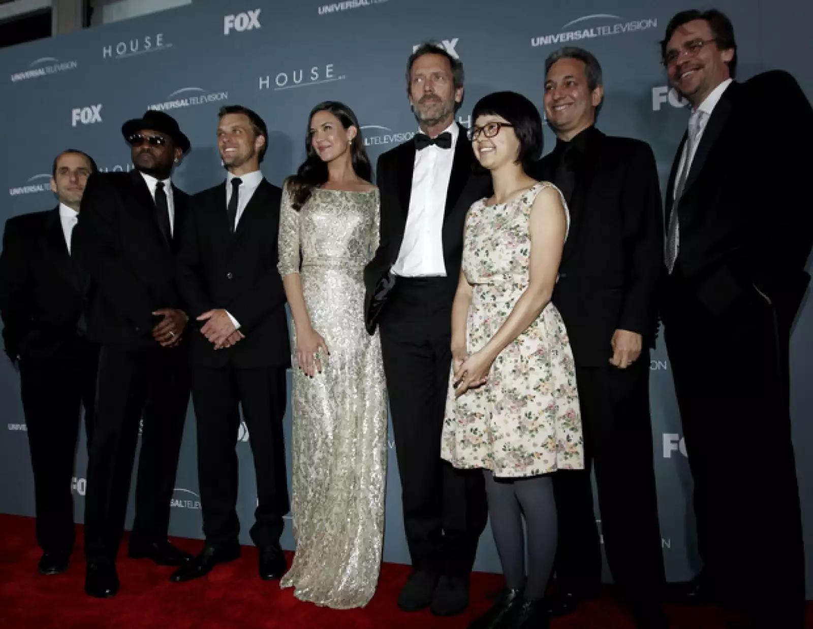 Los integrantes del elenco de la octava temporada del Dr. House lucieron muy contentos y emocionados por el final de la serie.