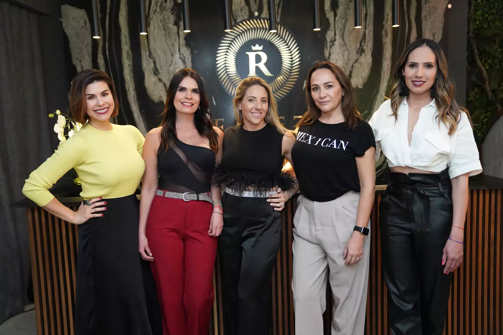 Daniela Buitrón, Vero Ávila, Sharon Cohen, Mayra Ramírez y Mar Arellano