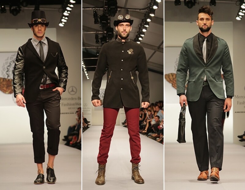 Leonardo de Lozanne presentó una colección impecable de Otoño/Invierno 2014 para hombre.
