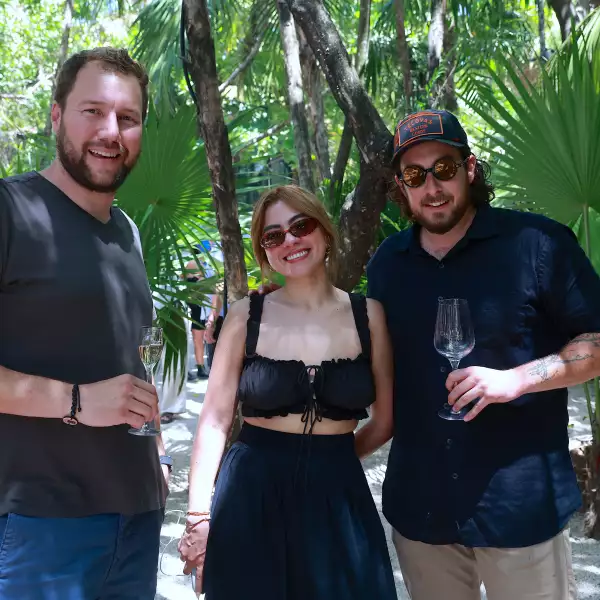 El Wero Cham, Nat Chávez  y David Castro 