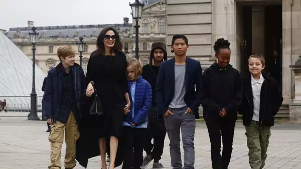 Angelina Jolie y sus hijos