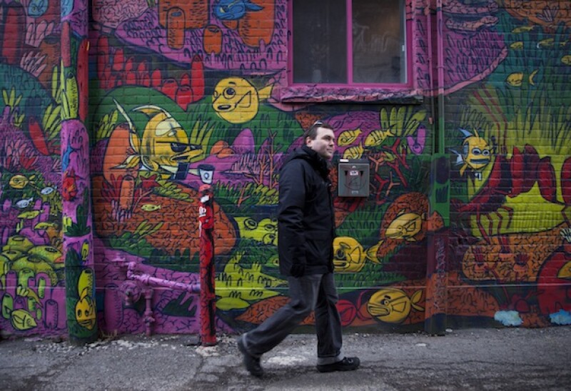 Un paseo por el Graffiti Alley.