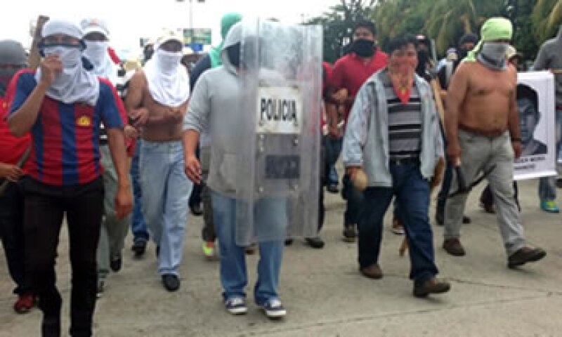 La desaparición de los estudiantes ha generado protestas en varias partes del país. (Foto: Notimex )
