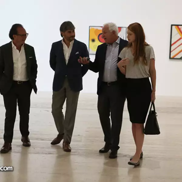 Alberto Fasja, Ricardo Bastón, Paul Marciano y Zélika García