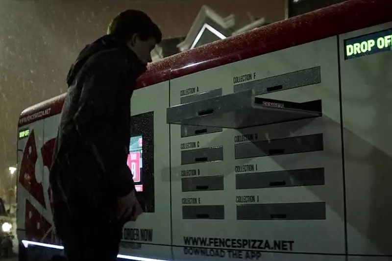 Los pizza trucks de 'Black Mirror' ya son una realidad