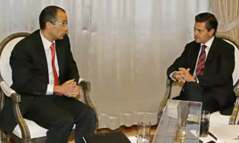 El presidente Peña Nieto se reunió con el empresario Marcelo Odebrecht. (Foto: Notimex)