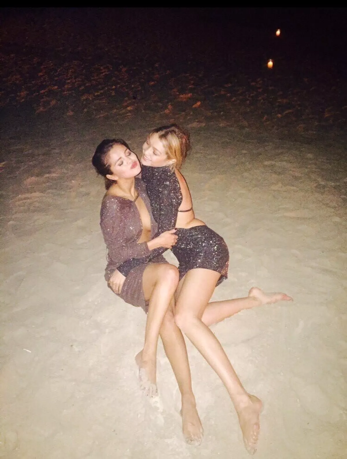 Selena Gomez parecía tener una relación cordial con las hermanas Hadid.