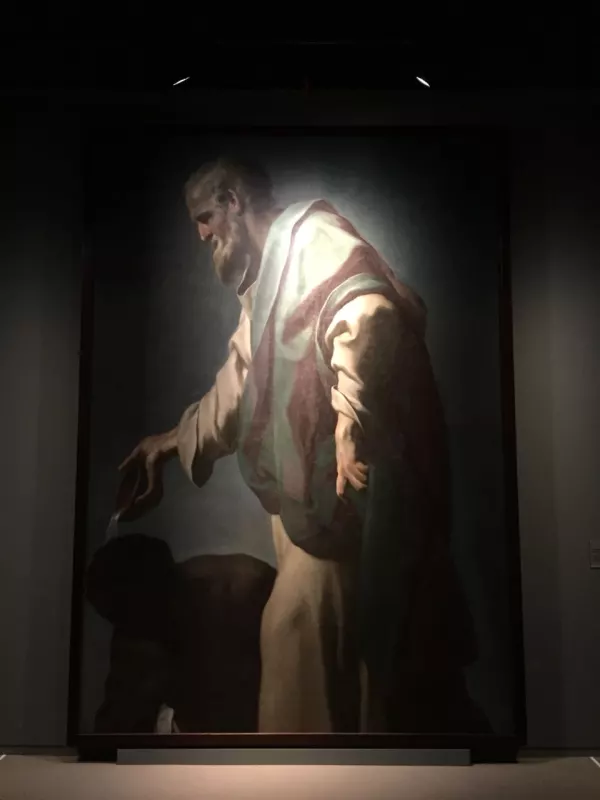 San Felipe bautiza al enuco de la Reina Candace, de Francesco Trevisani