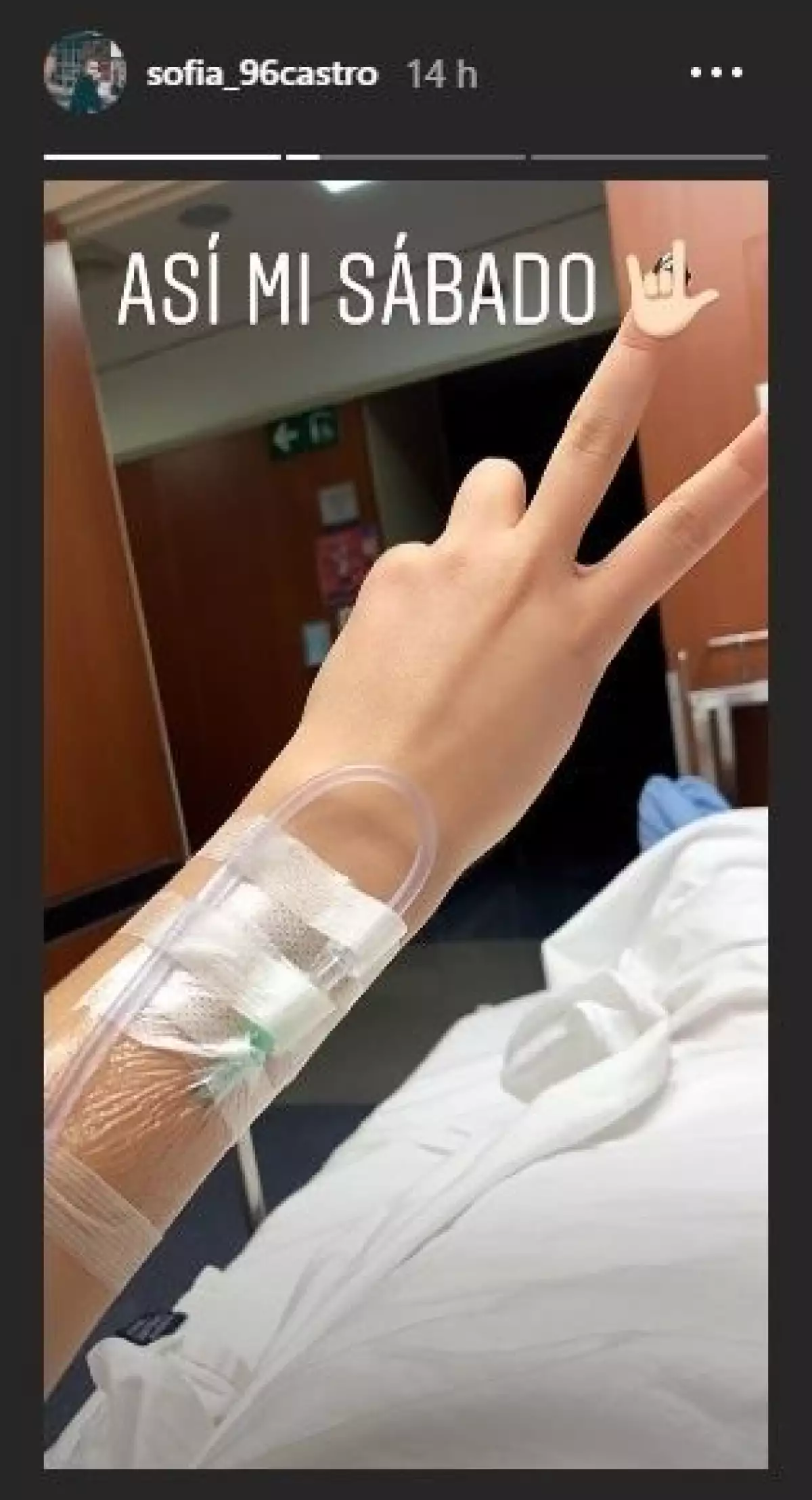 Mensaje salud Sofía Castro 1