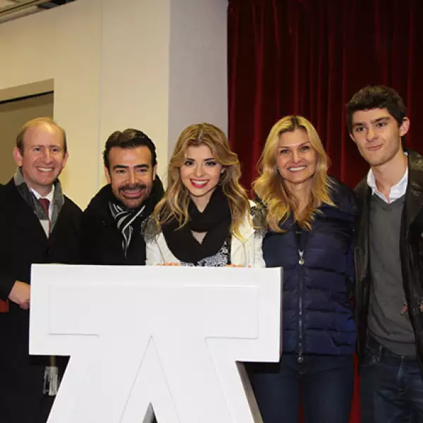 Bernardo Rangel, Carla Alemán, Toño, Carla y Toño Mauri